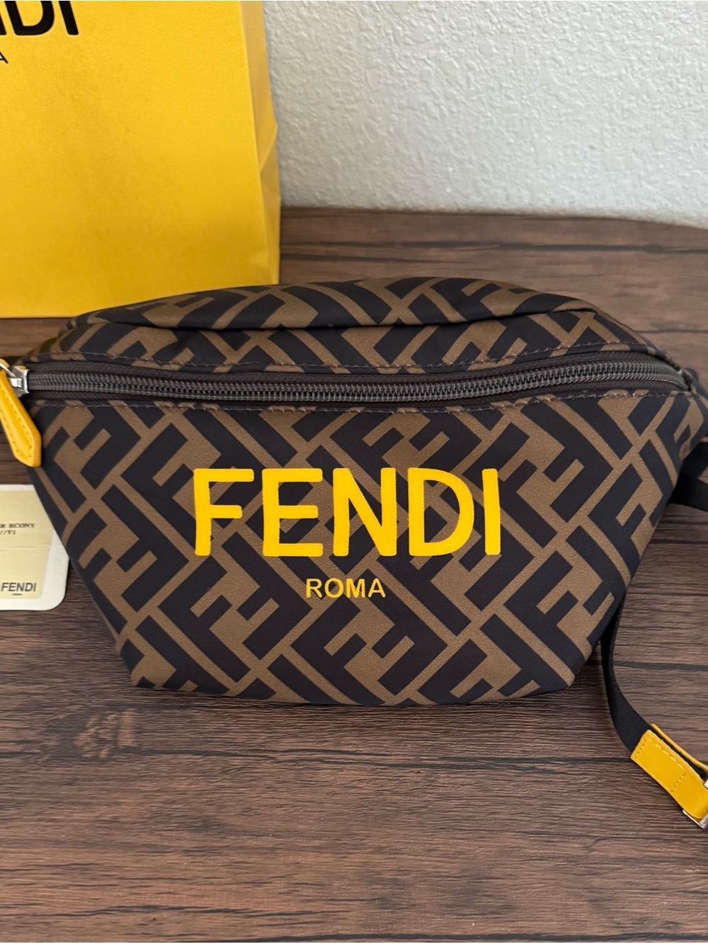 FENDI Roma FF Nylon Bumbag